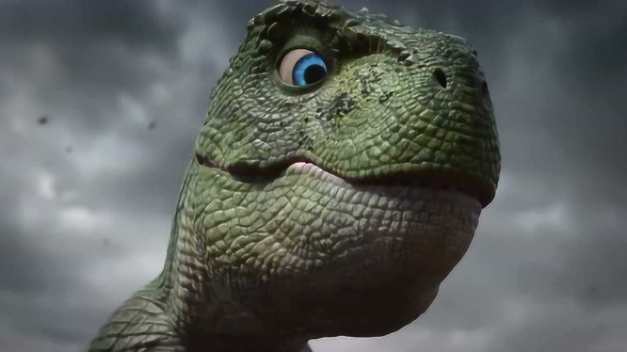 恐龙王:小特暴龙要面对游泳有点胆怯,想起爸爸的话竟纵身一跃而下