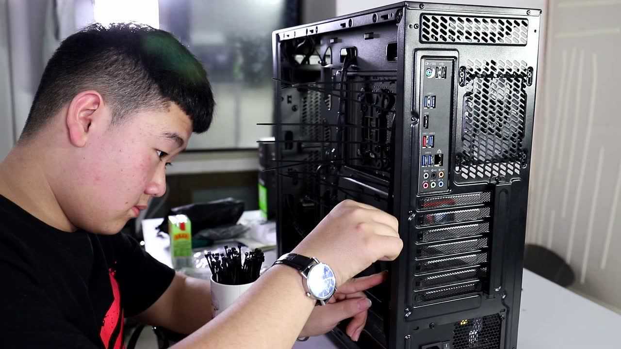 组装台式机全过程,教你一步一步学装机_腾讯视频