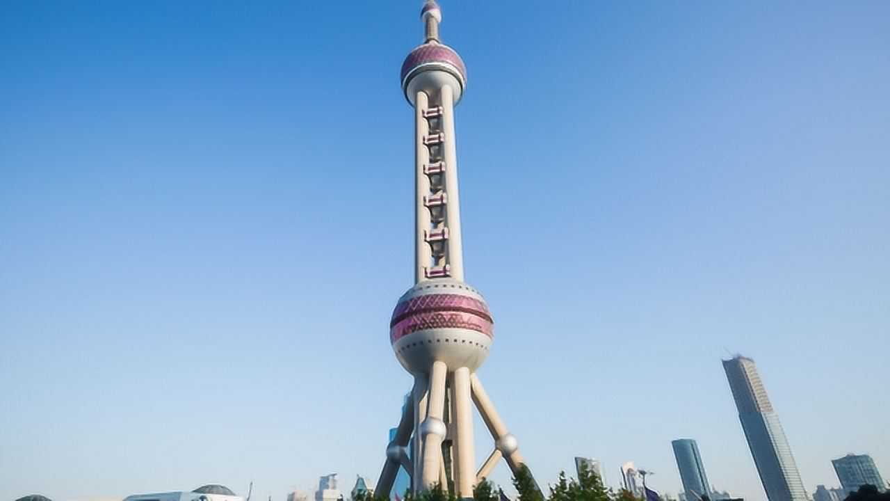 上海的标志性文化景观之一,上海东方明珠电视塔