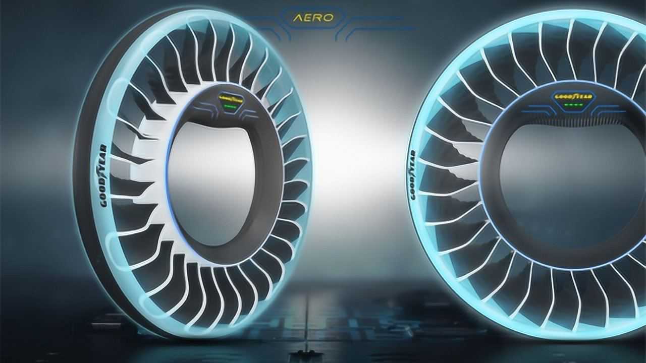 固特异推出能飞行的概念轮胎汽车飞机无缝切换飞行车的未来