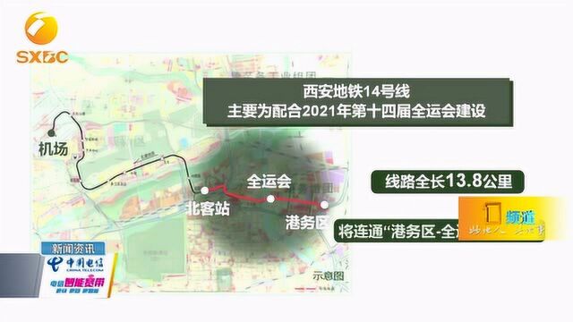 陕西今年新开工重点项目123个,包括西安地铁8号线、14号线