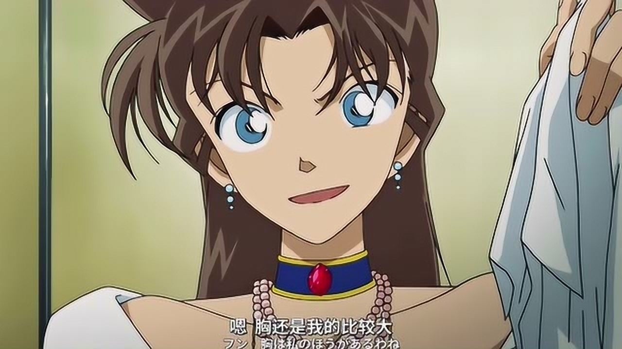 名侦探柯南公主和小兰换了装扮穿上公主裙的小兰太美了