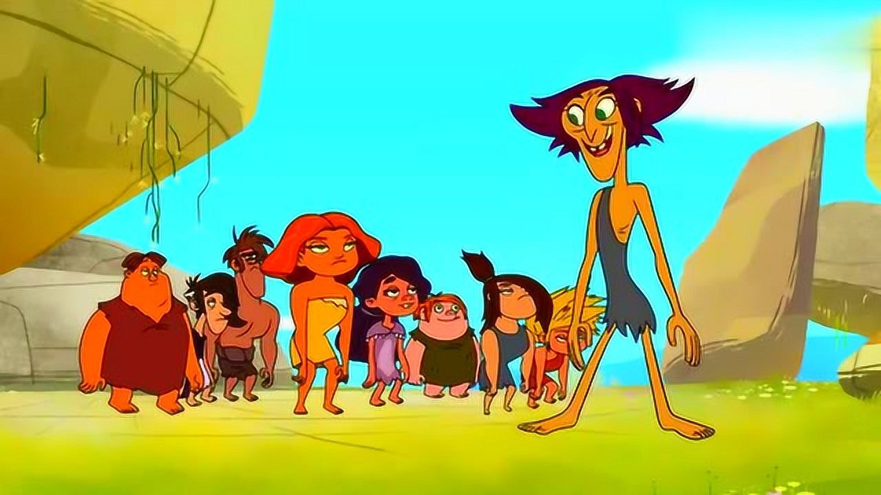 疯狂原始人2:野人老师肚子咕噜噜的,咕噜要制服"蚊馋虫"!