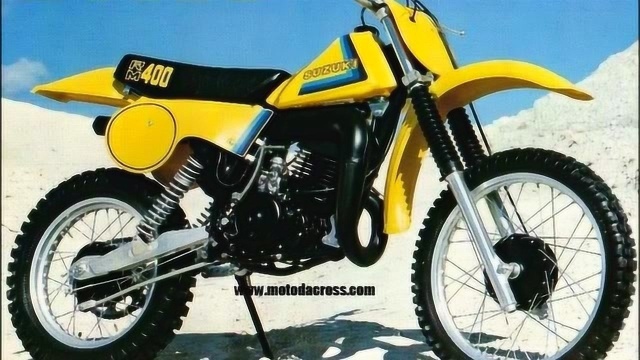 VMX风格铃木经典老越野RM370400465500进化史1971到1985年间