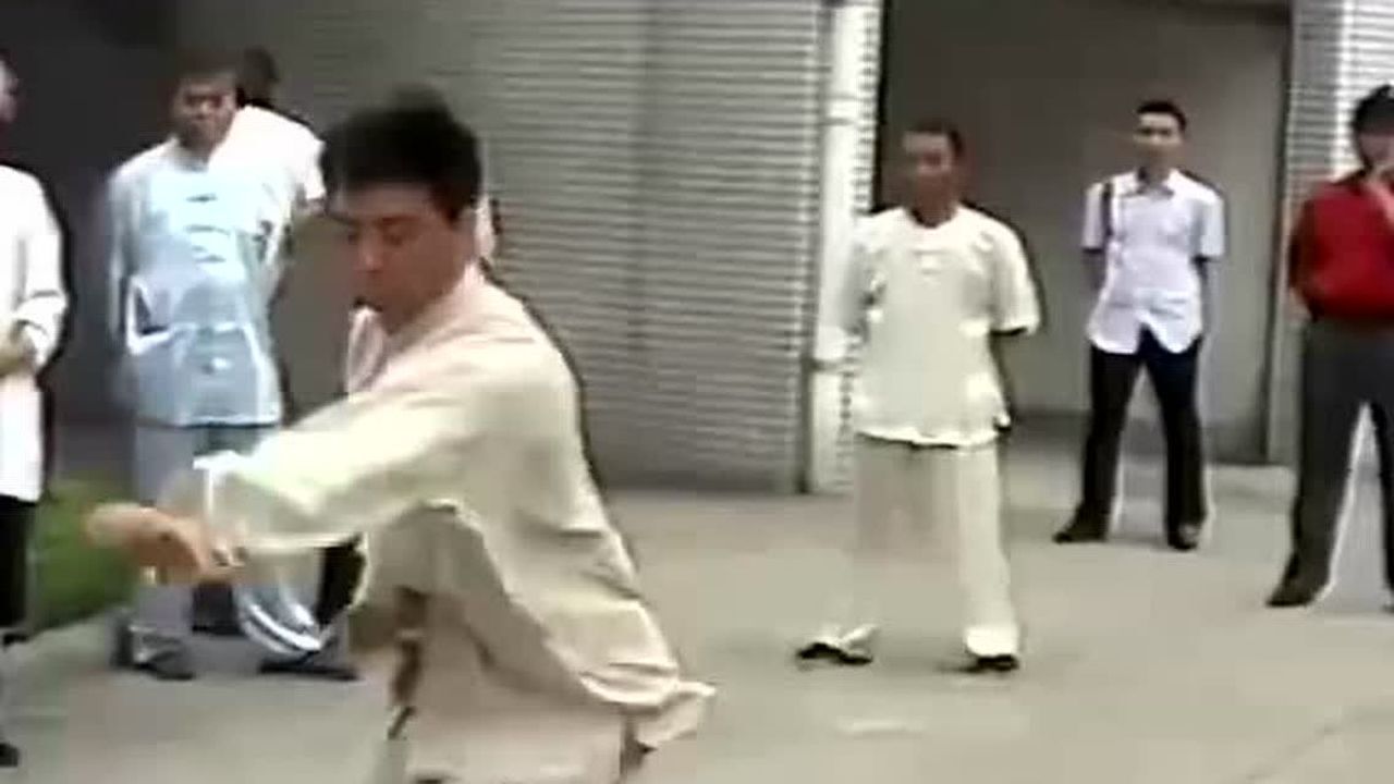 传统武术形意拳表演_腾讯视频