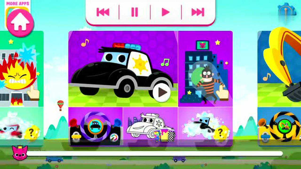 汽车总动员音乐剧 勇敢的消防车扑灭大火