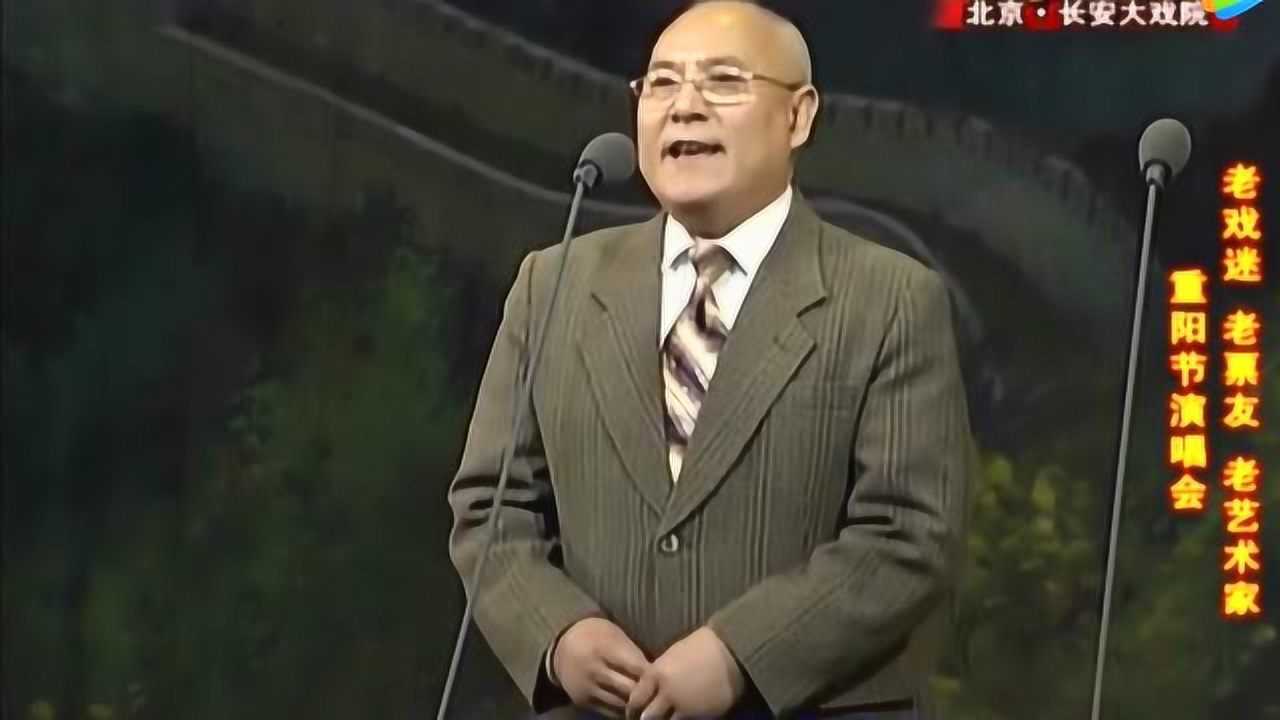 票友杨永树演唱《望江亭》见贼子不由我怒容满面