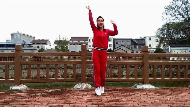 零基础韵律舞《纠缠的缘分》缘分缠绕我的梦,让我坠入红尘中