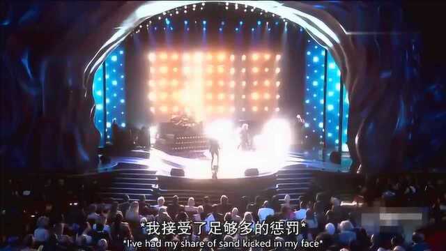 第91届奥斯卡颁奖典礼第二首歌曲,我们是冠军,没有时间懦弱