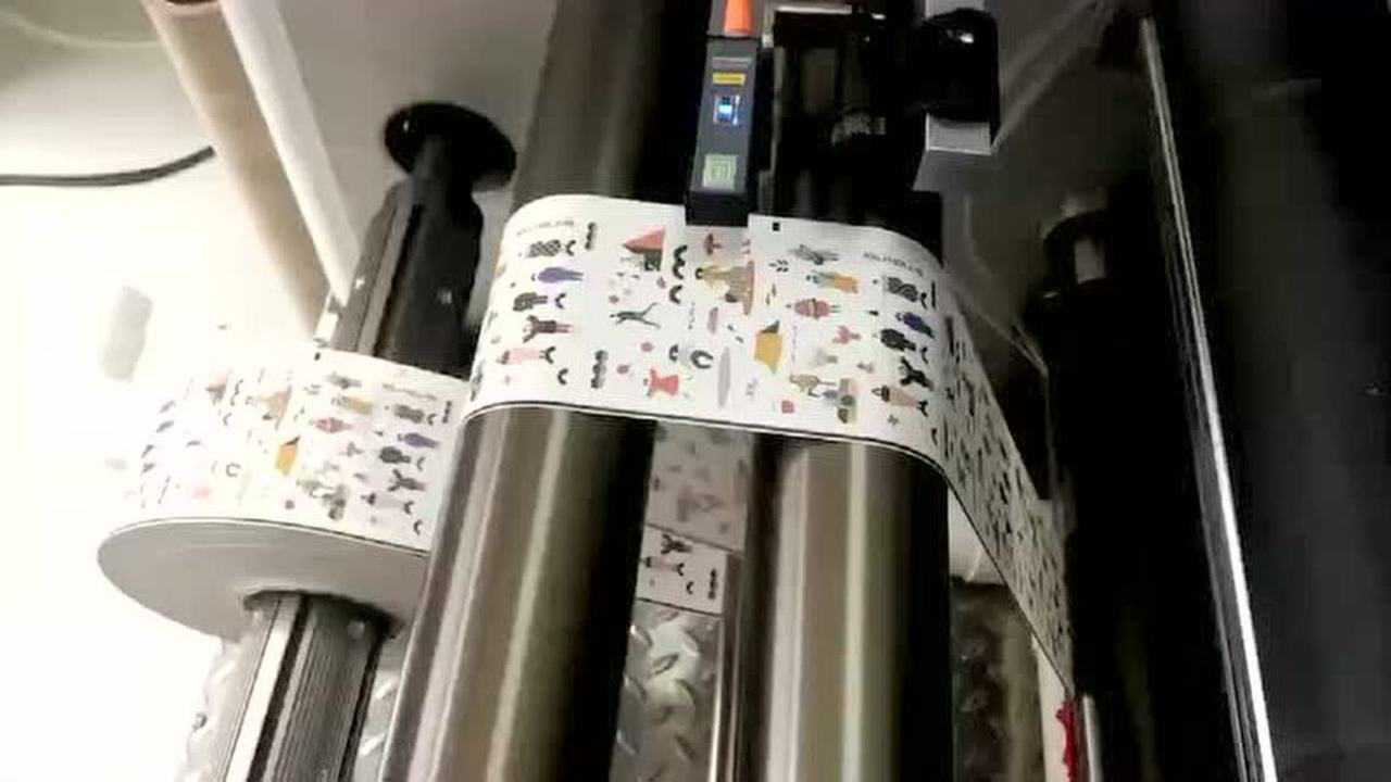 标签纸激光模切机不干胶贴纸模切层切_高清1080P在线观看平台_腾讯视频
