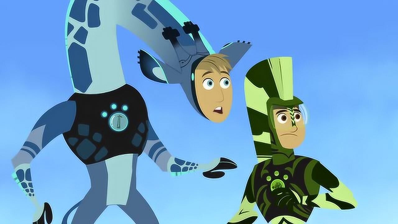 动物兄弟:长颈鹿遭到了三只狮子的袭击,动物兄弟非常担心长颈鹿