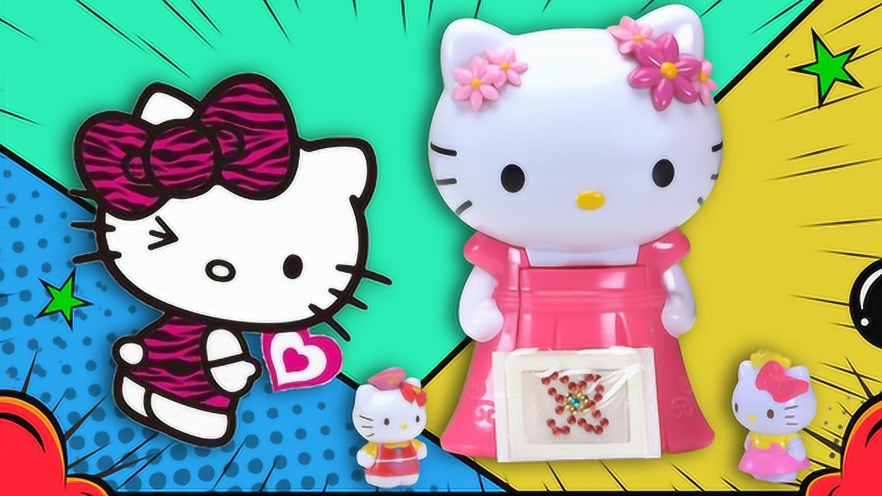 kitty凯蒂猫送给老师的创意手工_高清1080p在线观看平台_腾讯视频