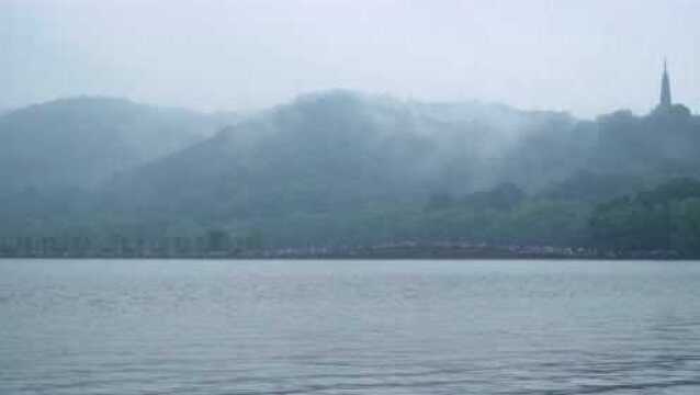 有着烟雨江南美誉的城市杭州,下雨天的时候可以来看看