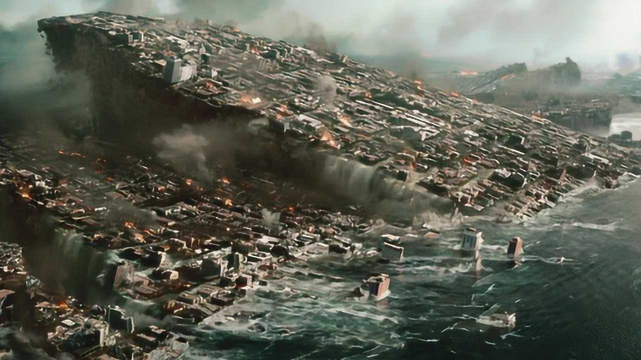 科幻灾难片2012,海啸扑面而来,全球唯一的避难所在中国_电影_高清1080