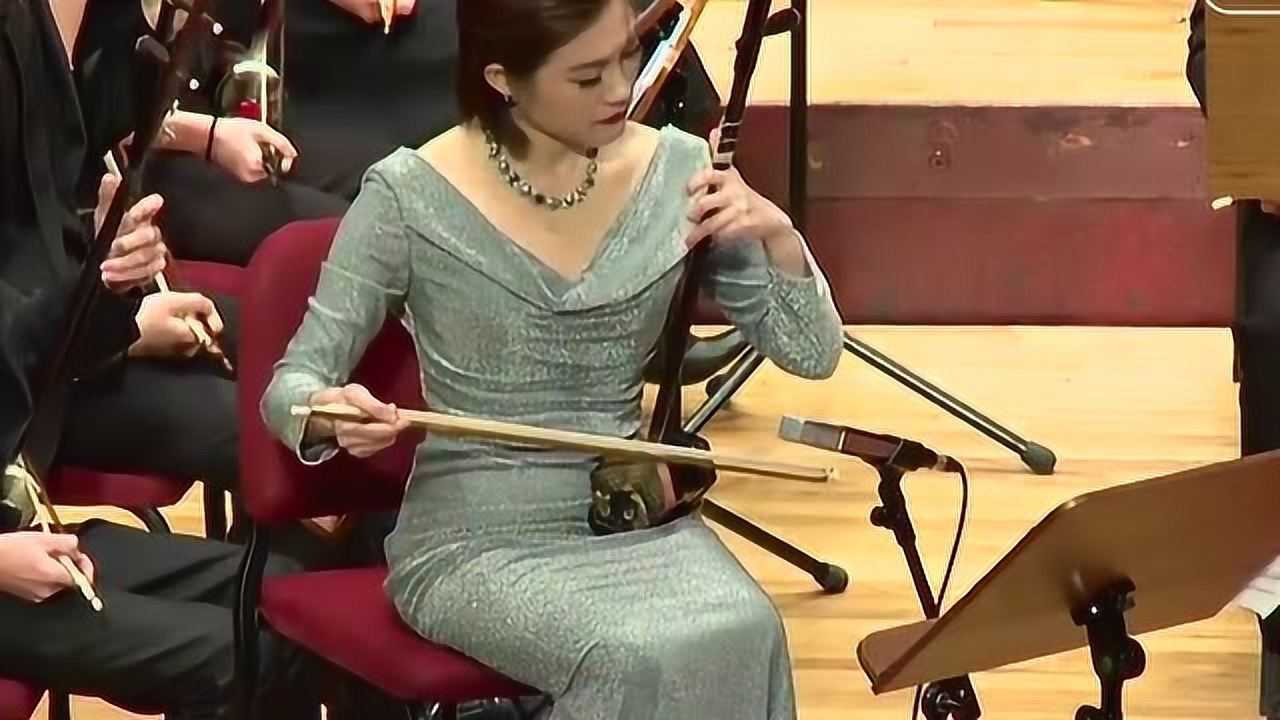 章海玥二胡演奏《阿曼尼莎》,优美迷人!