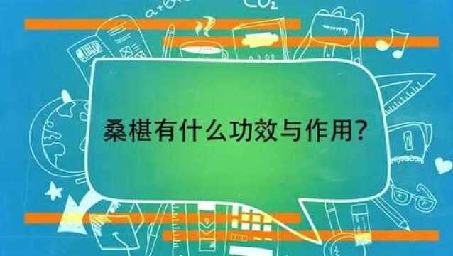 桑椹有什么功效与作用?