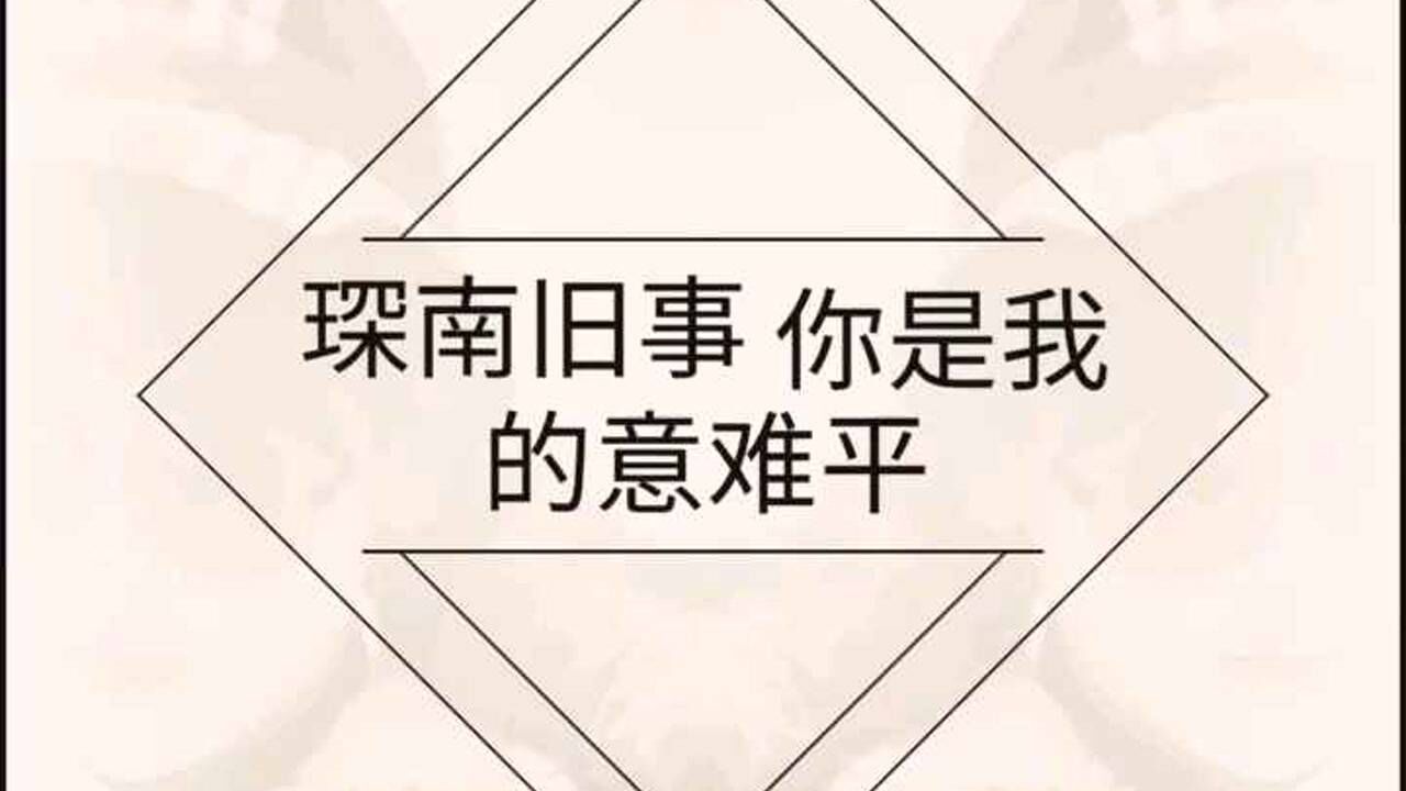 琛南旧事 你是我的意难平 琛南粉入