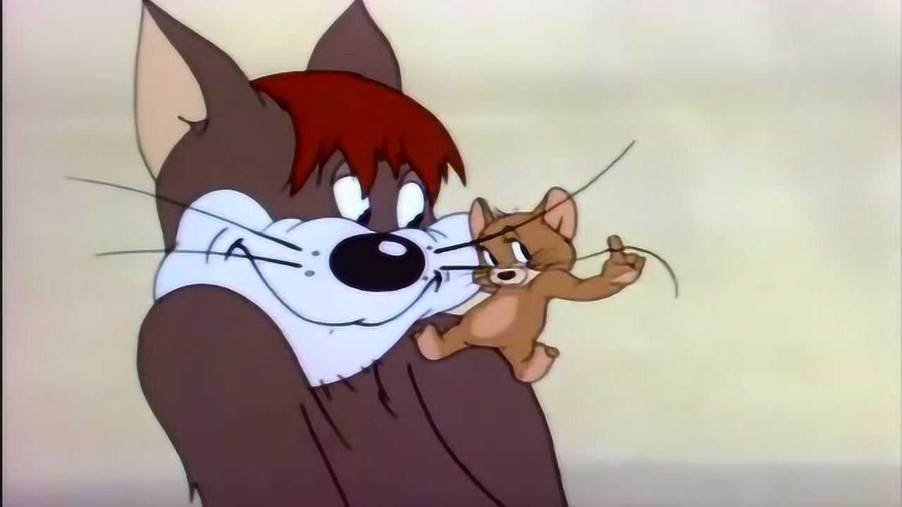 猫和老鼠:杰瑞找到了靠山,竟然是汤姆的死对头红猫!