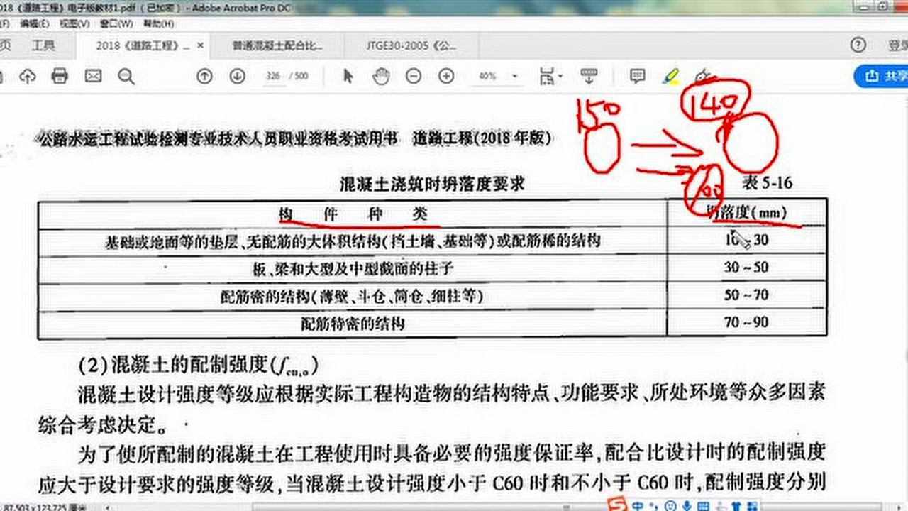 水泥混凝土配合比设计计算步骤的讲解|微公路试验检测_高清