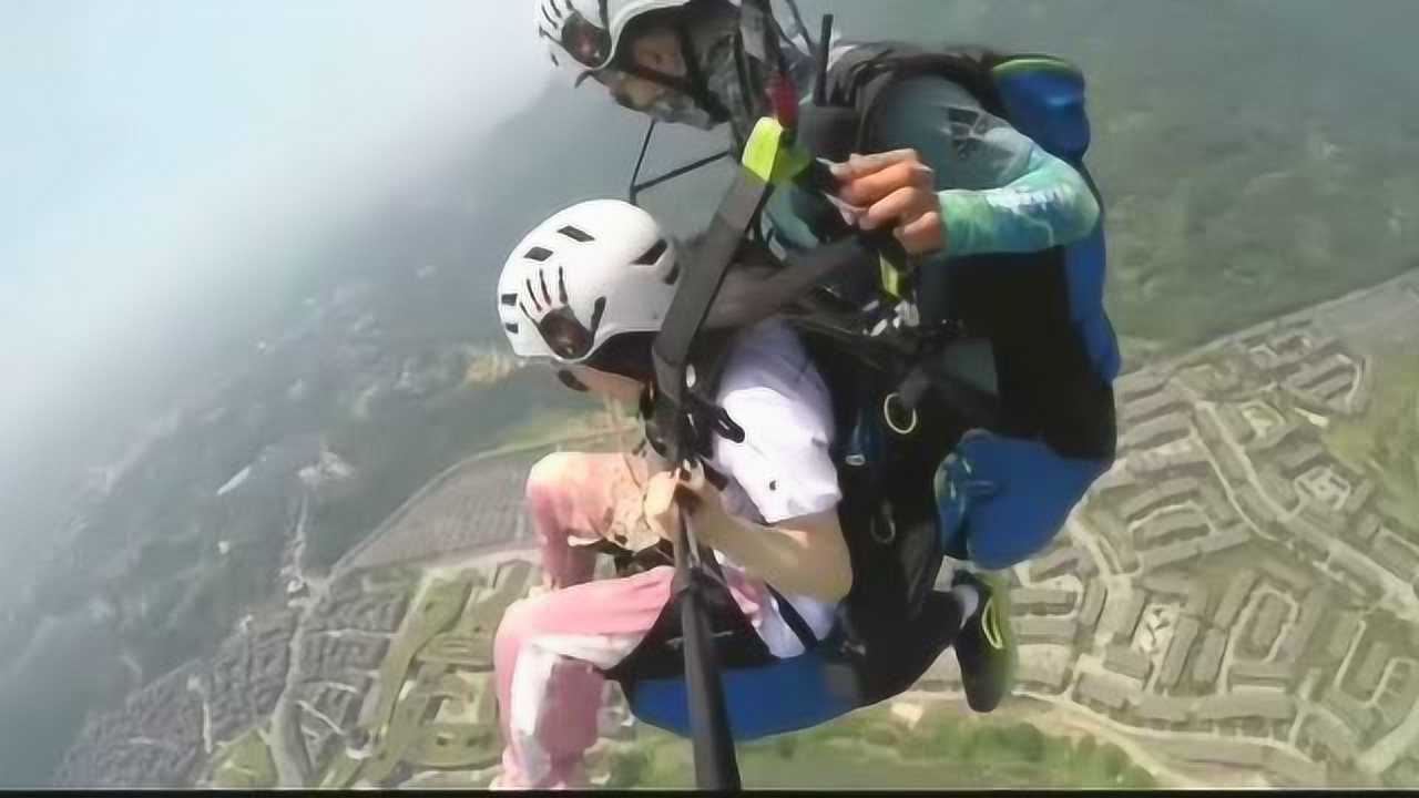 这样的挑战你们几个人有胆量看到这一幕太羡慕了是心动呀