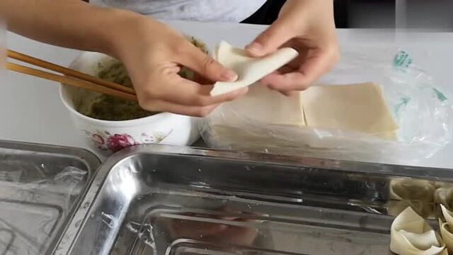 馄饨学习,慢动作讲解,易学易懂,要收藏了学习