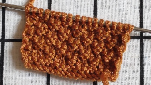 经典的双桂花针编织教程,织出新的味道,适合编织中性款式的毛衣