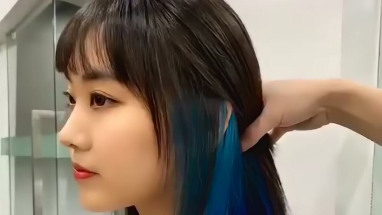 2020年最火的挂耳染,染完秒变酷女孩,太惊艳了!
