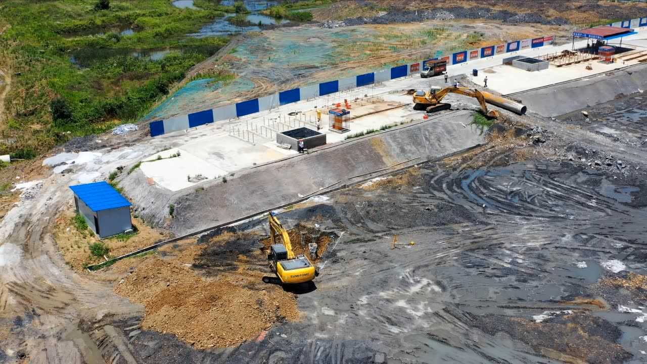 塔吊桩承台基坑放坡现场实战