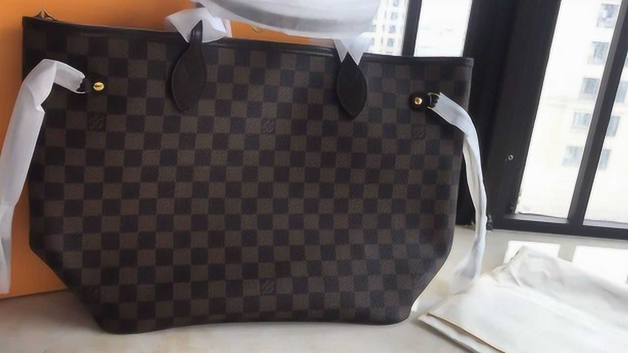 lv 路易威登m41358 咖啡格购物袋