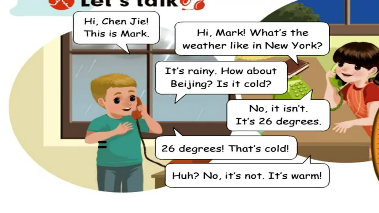 小学四年级下册英语unit3 b lets talk