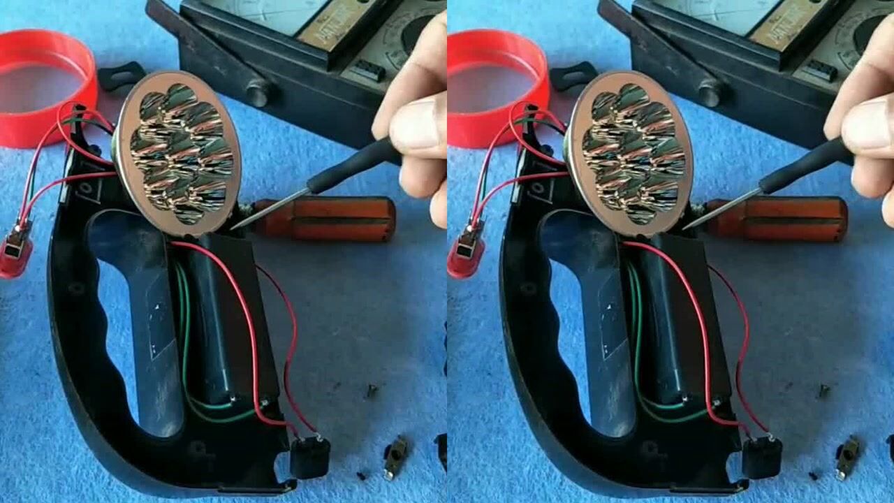 手电筒应急修理