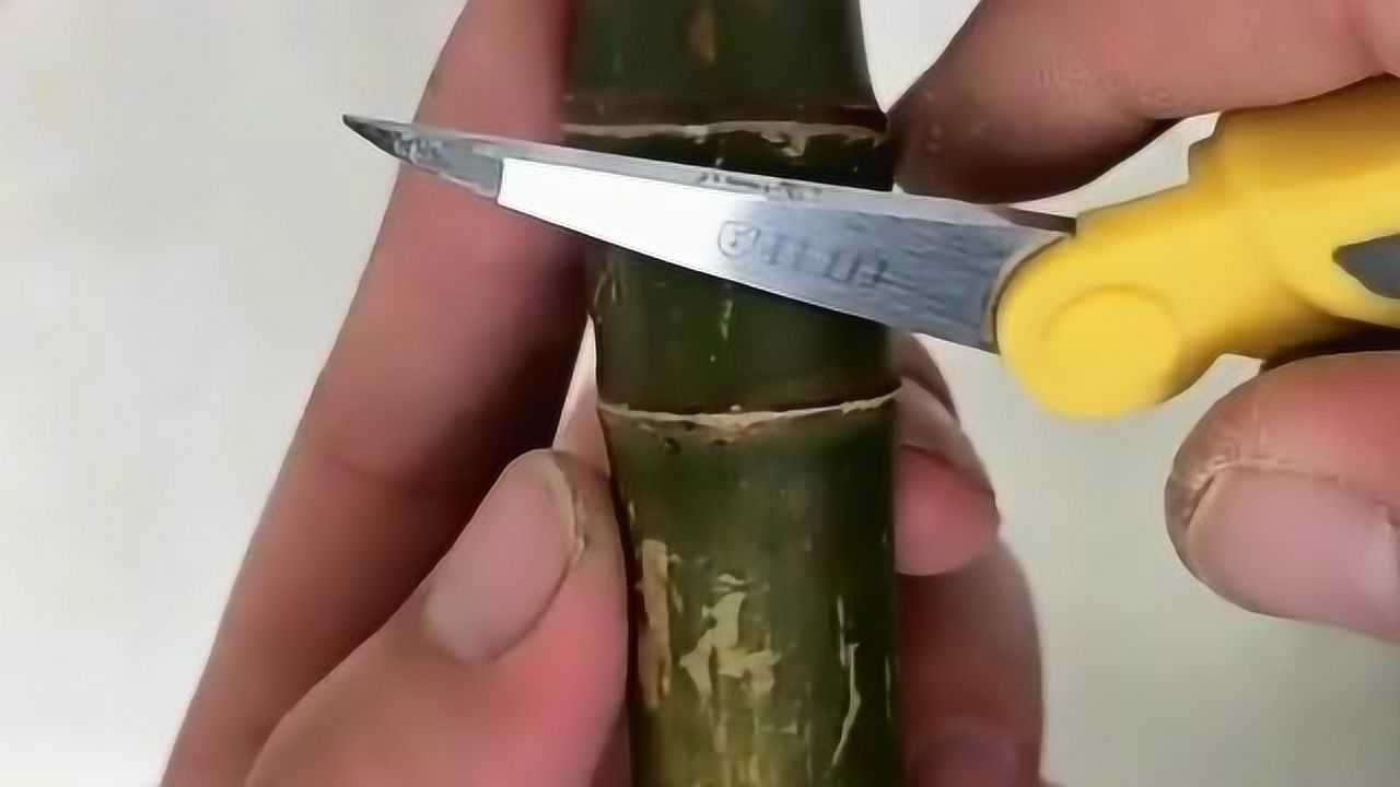 玉竹打磨抛光没想到这么普通的竹子在大哥手里被玩出了新花样