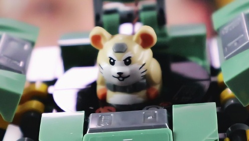 拼装守望先锋里的破坏球可以变形的仓鼠纪念小老弟鲤鱼ace的日常