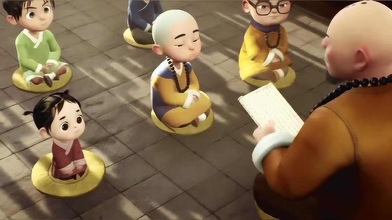 一禅小和尚师父湿气也太重了神似一坨行走的水