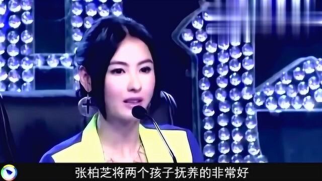 张柏芝大儿子13岁高一米七,冷酷模样像极了谢霆锋