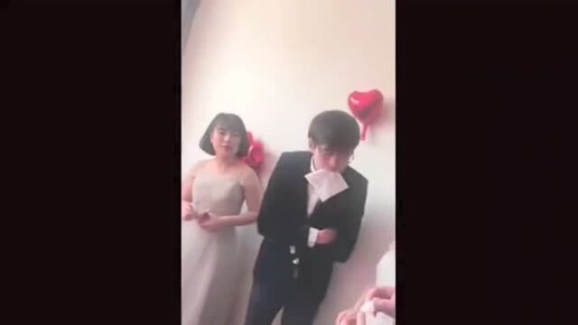 伴娘这下如何是好, 小子你是逼我跟人家亲嘴啊!