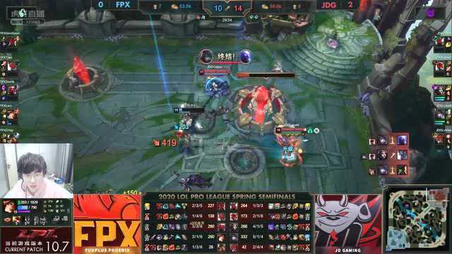 LPL 的名产:FPX被京东零封,世界冠军的完美复制