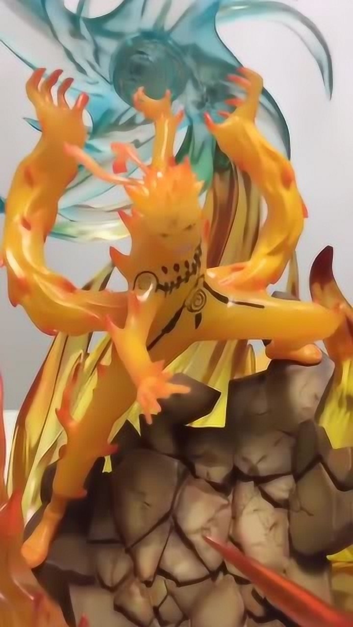 六道鸣人手办,这颜色做得真的是绝了,199块买的一点不亏