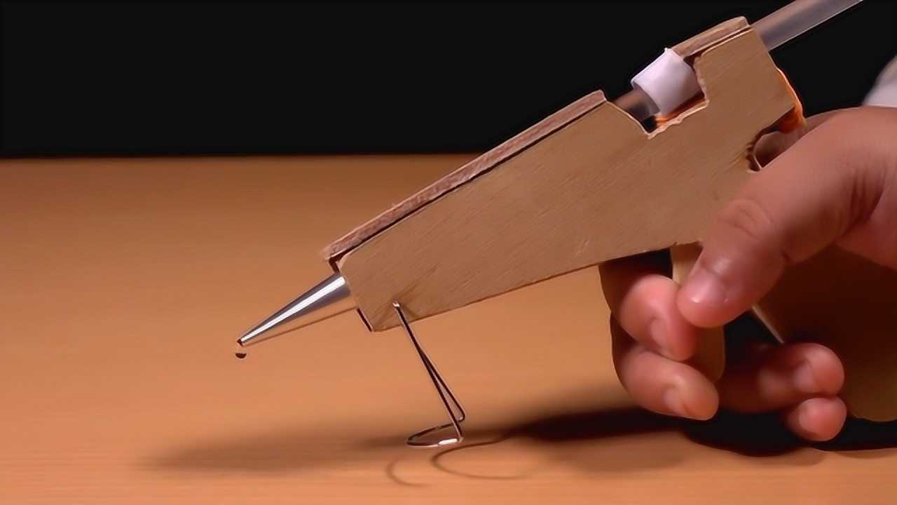 看了这个视频热熔胶枪再也不用花钱买了快收藏起来