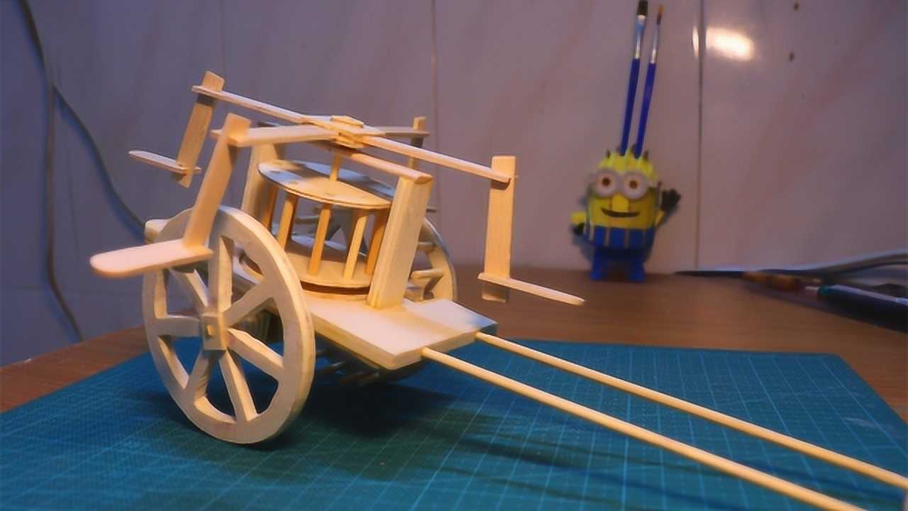 仿制的古代镰刀战车,不知道是不是真有传说中的威力!