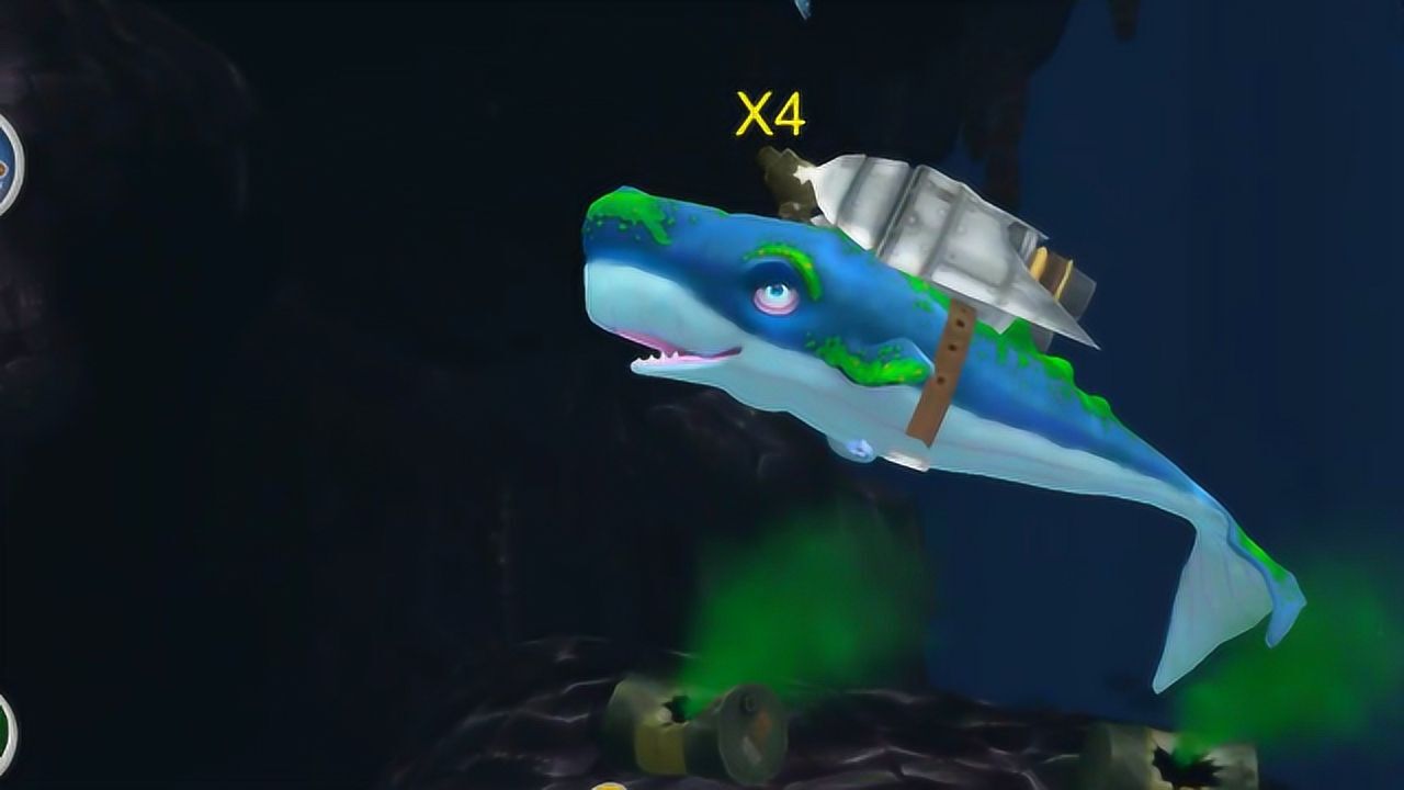 饥饿鲨进化:海洋型大鲨鱼莫比迪克,到底怕不怕毒气团?