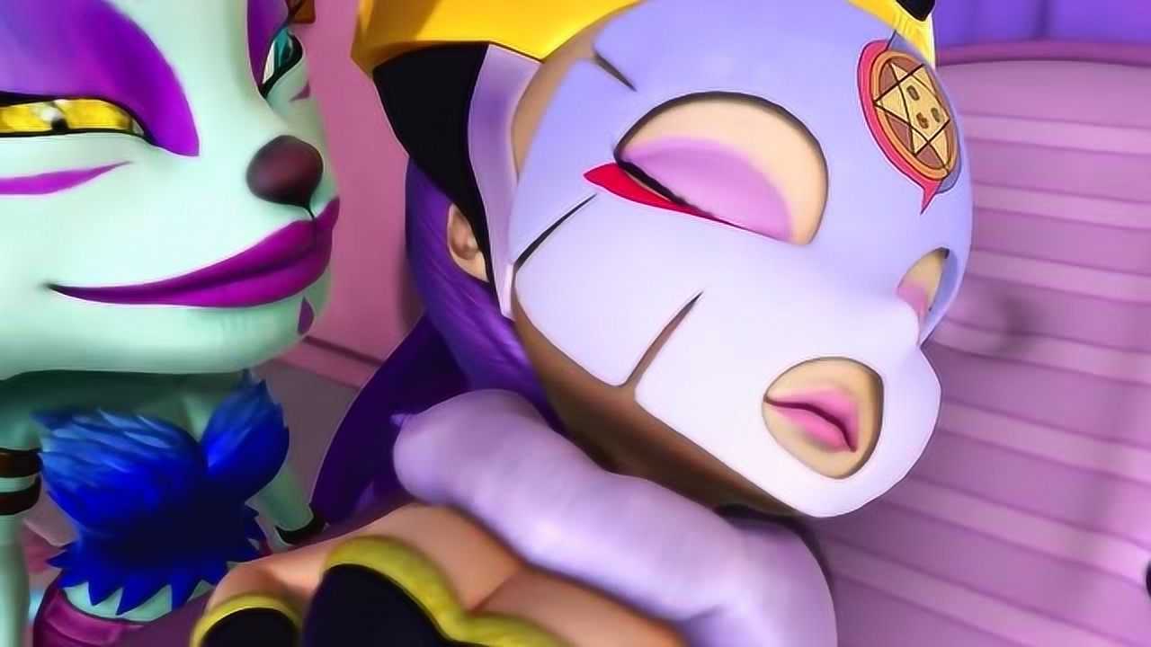 猪猪侠之变身战队白雪王后醒来发现自己变成了猫脸怪