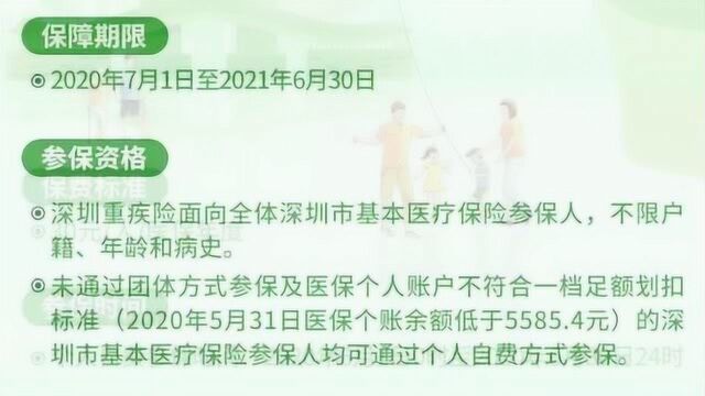 深圳市重特大疾病补充医疗保险通道今天正式开启,有新增参保通道