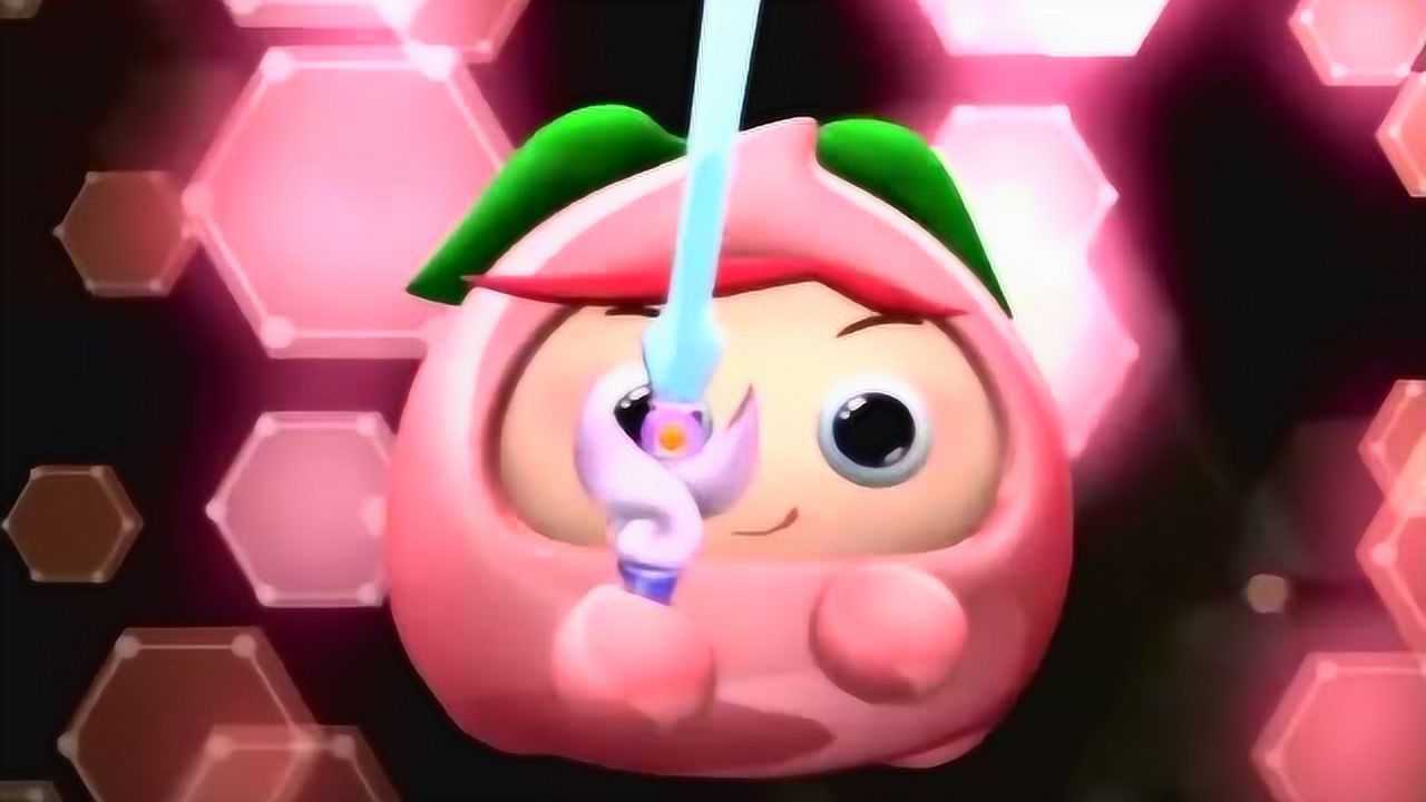 果宝特攻:梨花诗一眼看中风影剑,蜜桃战宝初次登场!
