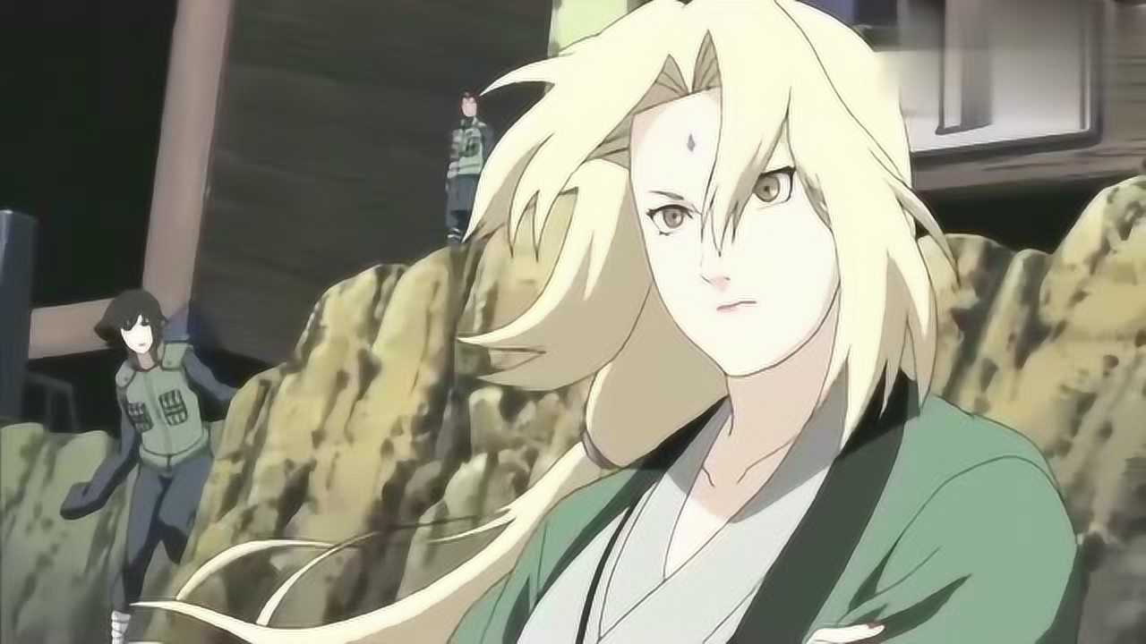 火影纲手正在为大战发愁自来也突然出现瞬间平息战争