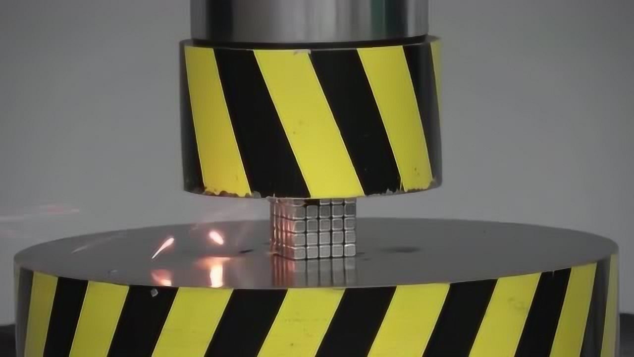 钕磁铁被称为磁铁之王当它遇上液压机会发生什么