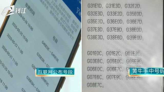 现场和互联网两种方式可选号 黄牛利用信息不对称捞钱