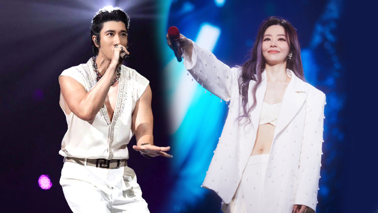 时隔12年再次合作,王力宏带着巴哈姆特,支持张靓颖演唱会