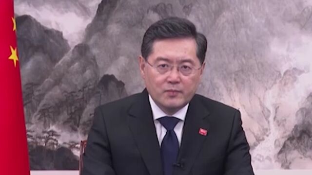 中国外交部长秦刚:任何国家都没有资格当人权“判官”