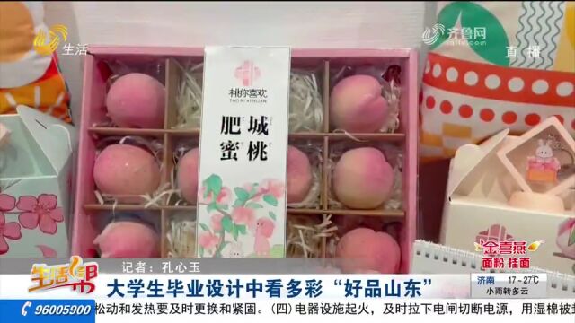 当毕业设计遇上“山东好品”,济南这群大学生脑洞大开,创意满满